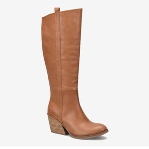 Kork-Ease Brown Tall Ankle Boots